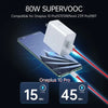 Premium Bundle: 80w OnePlus Supervooc with Supervooc supported Cable