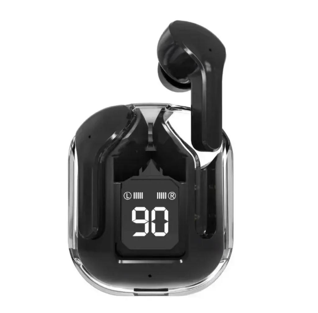 Transparent Crystal Earbuds High Quality with Active Noice Cancellation