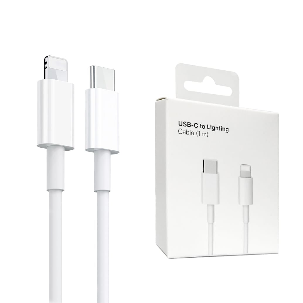 Combo Pack of 2 Deal:  20w Original Adapter with 20w Lightning Cable