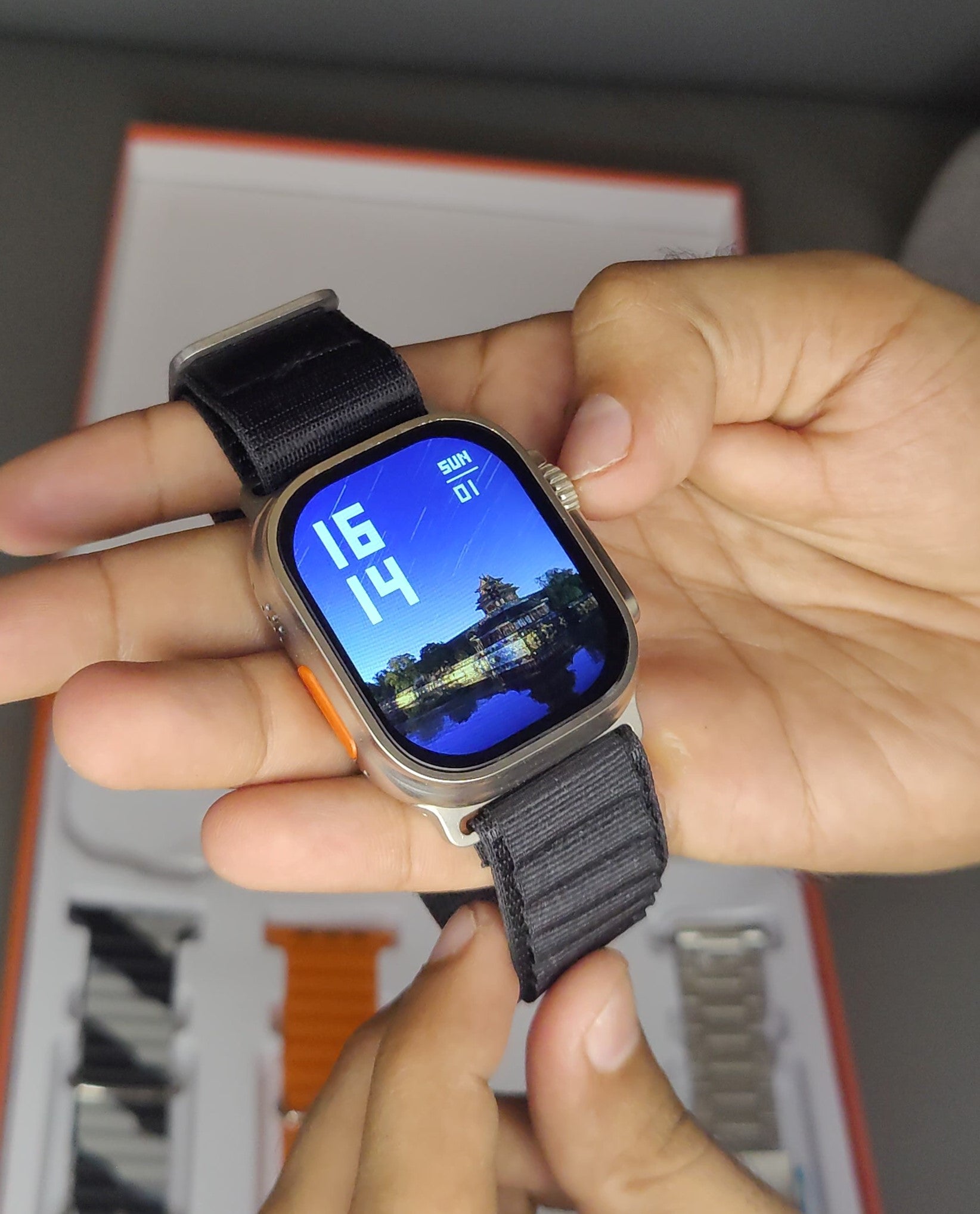 Watch 8 Ultra With 4 Extra Straps ( 49mm High Quality Watch )