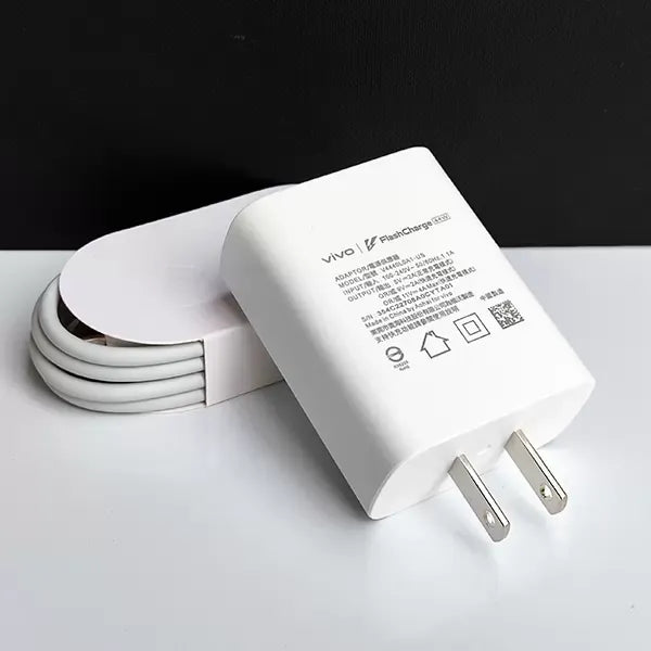 Vivo Original Charger 44W Flash Charge with Cable