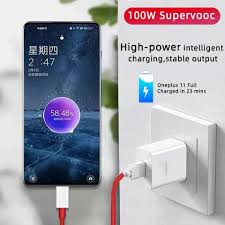 Oneplus 100W SUPERVOOC Charger with Cable 100% Original