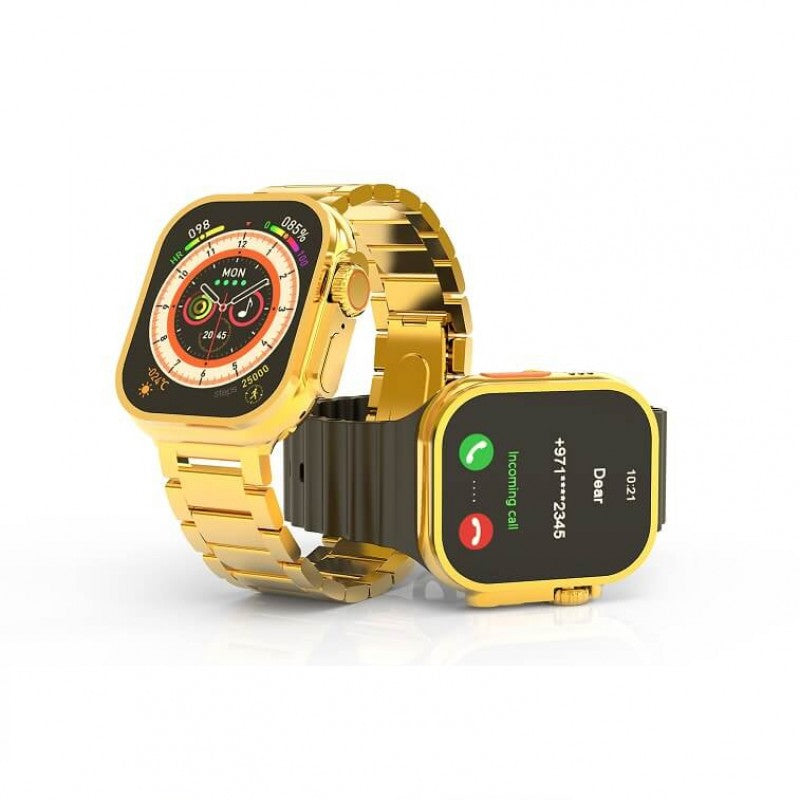 Smartwatch Ultra Max Gold Edition ( Latest Model ) High Quality Germany Version Original
