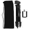 Load image into Gallery viewer, Tripod Stand 4-section Lightweight Portable Aluminum with Mobile Holder