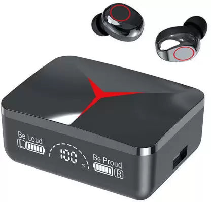 Series M Pro Earbuds LED Display Headset 9D