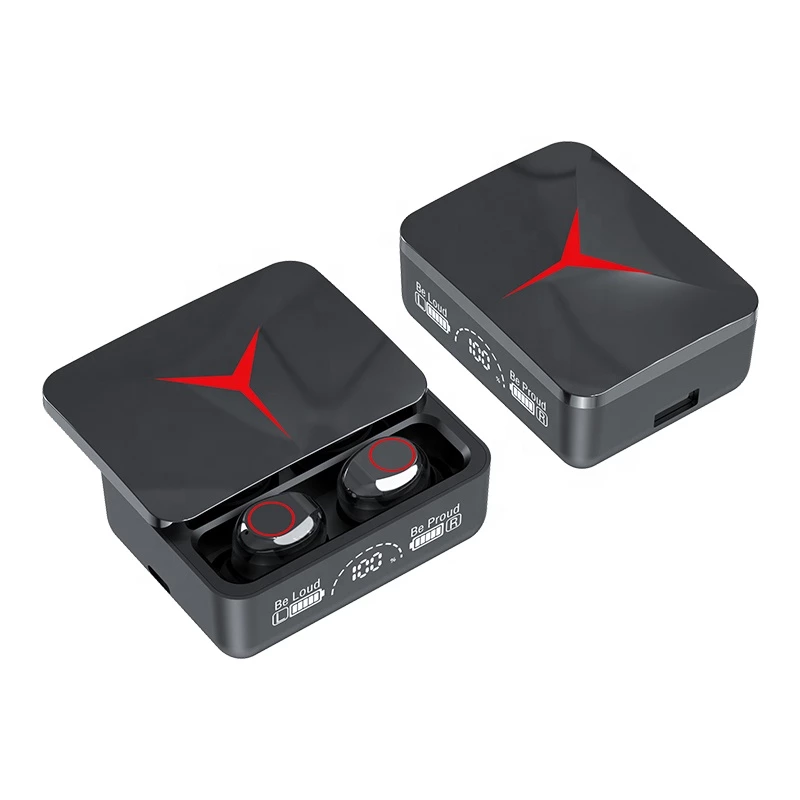 Series M Pro Earbuds LED Display Headset 9D