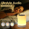 Load image into Gallery viewer, Portable Wireless Touch Lamp Speaker
